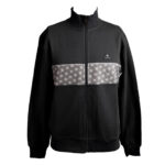 kelbrooke designer menswear uk black zip track jacket front view kelbrooke designer menswear uk black zip track jacket front view