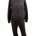kelbrooke designer menswear uk dark grey tracksuit set front view kelbrooke designer menswear uk dark grey tracksuit set front view