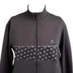 kelbrooke designer menswear uk dark grey zip track jacket front view kelbrooke designer menswear uk dark grey zip track jacket front view