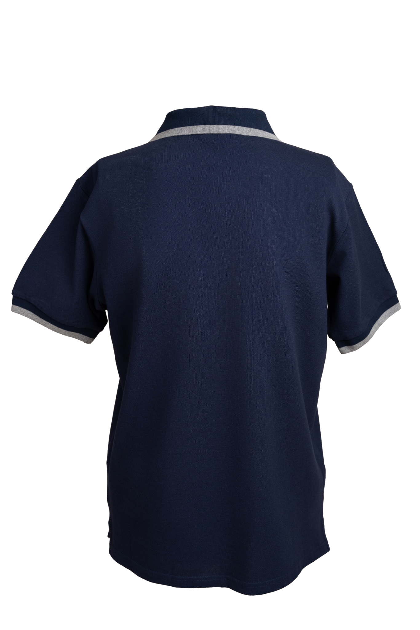 kelbrooke designer menswear uk navy polo shirt back view