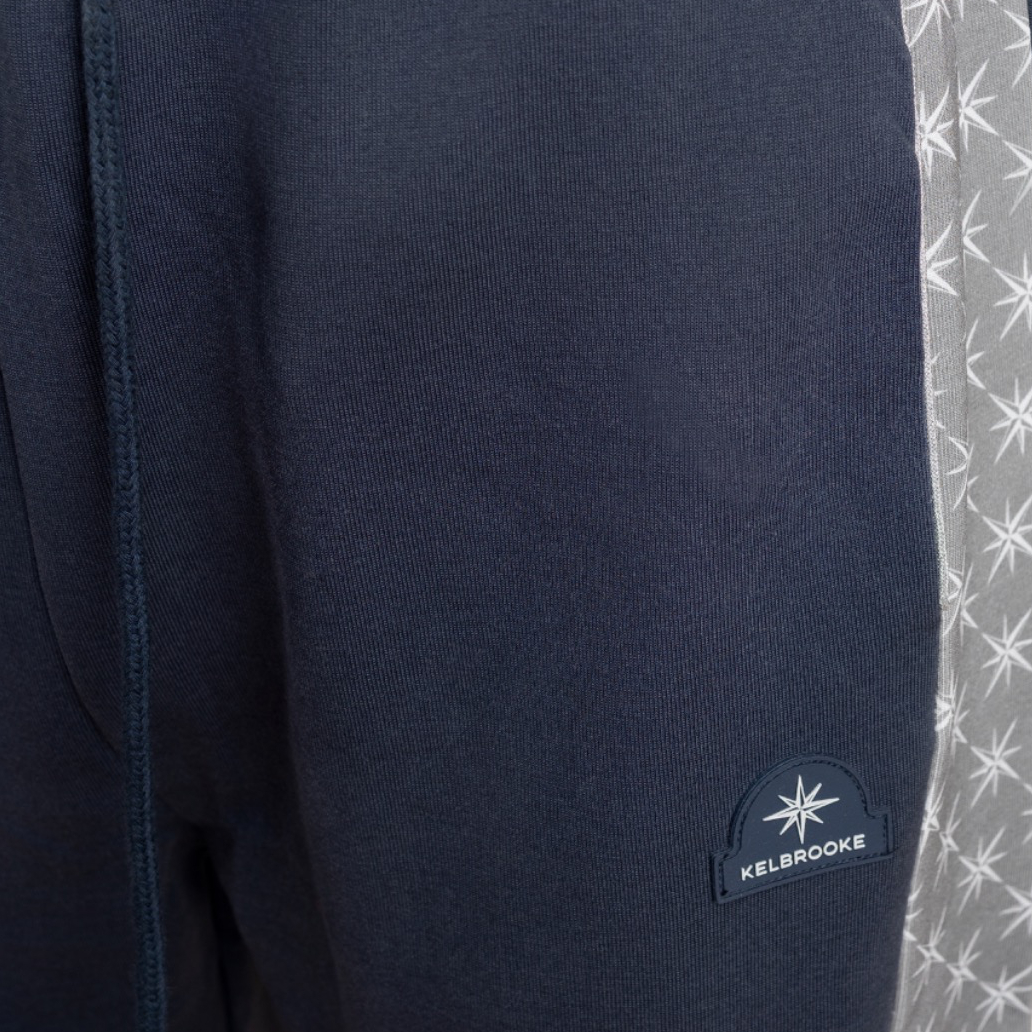 Close up of Kelbrooke garment stitching and premium fabric quality bottoms